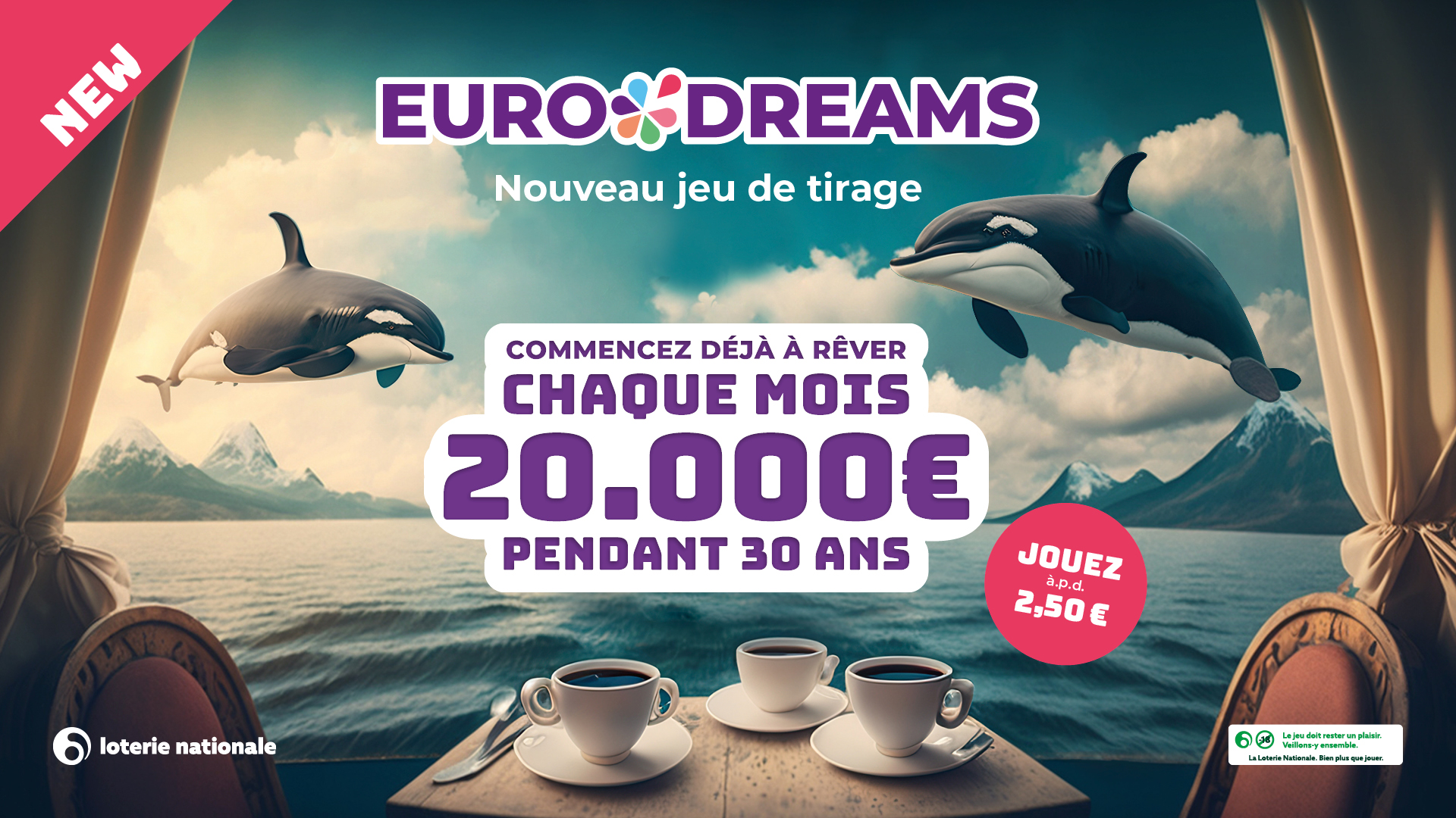 EuroDreams，新的国家彩票游戏，吸引了年轻的目标群体到商店